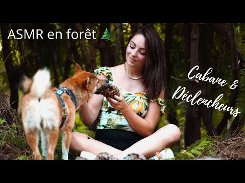 ♡ ASMR dans la forêt ( + nouvelle intro) ♡