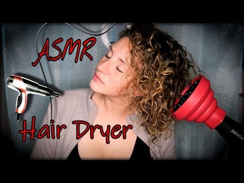 ASMR Hair Dryer Sound+ Scalp Massage💆‍♀️ || ASMR Binaural