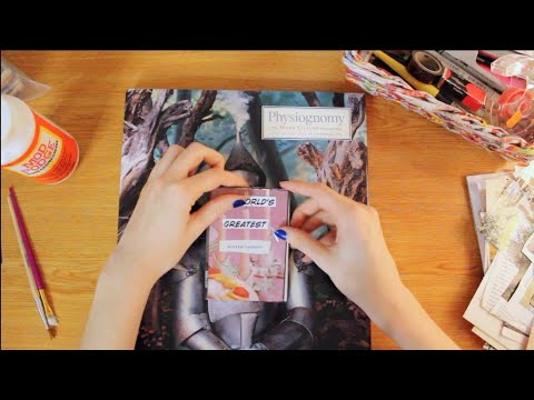 ASMR Collaging ✂️ Sticky Paper (Requested)