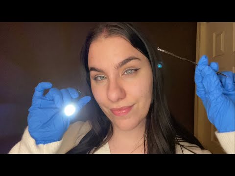 ASMR Nose and Ear Exam Doctor Roleplay