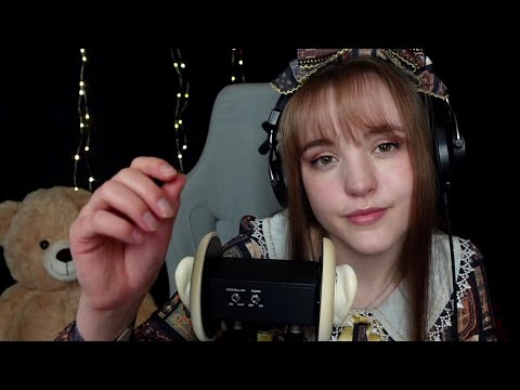 ASMR Slowly pulling out your negative thoughts one by one 💜💤