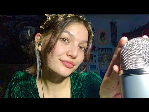 ASMR | Fast Collarbone Tapping, Shirt Scratching, Rambles, Gripping, Mic &, Mouth Sounds, & More ;)