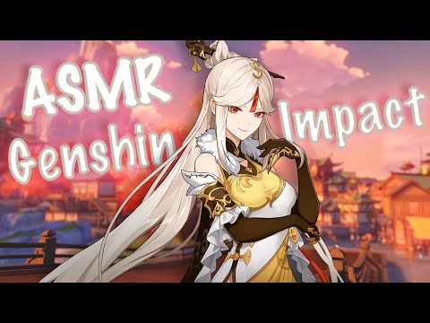 [ASMR] Playing Genshin Impact For Your Tingles ✨ VERY CLOSE UP WHISPER