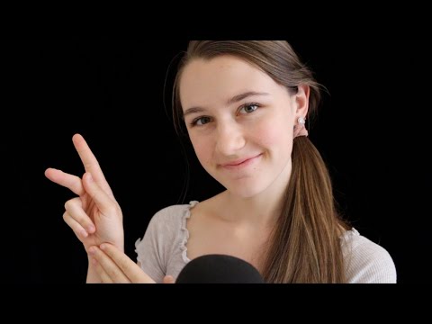 ASMR - Teaching You Sign Language (ASL) 🤟 Full Sentences and Roleplay Conversation