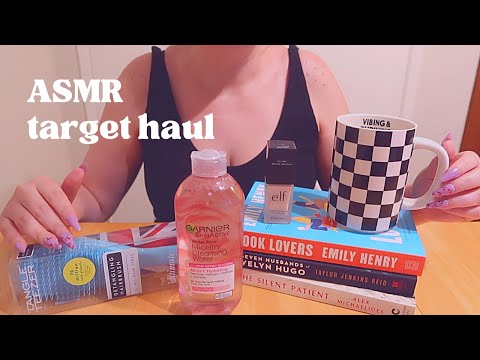 ASMR Target Haul 🛍 💕 Soft-Spoken • Crinkles • Gentle Taps • Book Sounds