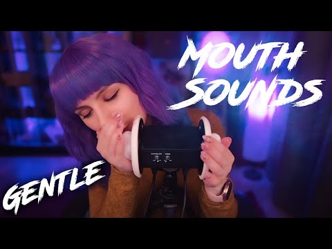 ASMR Gentle Mouth Sounds 💎 No talking, 3Dio