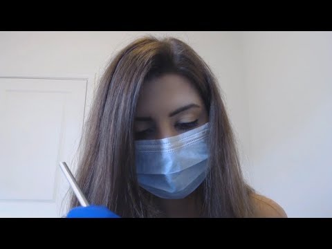[ASMR] Dentist Roleplay - Medical ASMR I Soft Spoken I Face Touching I Scraping & Gloves