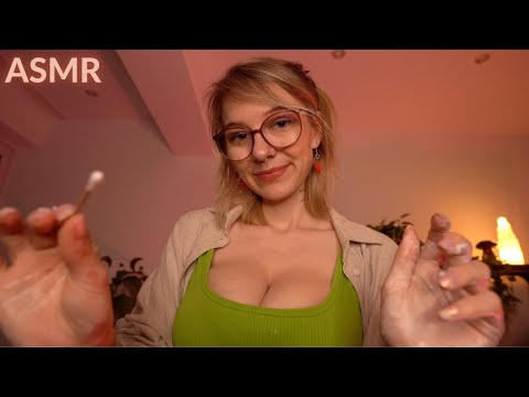 ASMR Girlfriend cleans your ears! {PERSONAL ATTENTION}