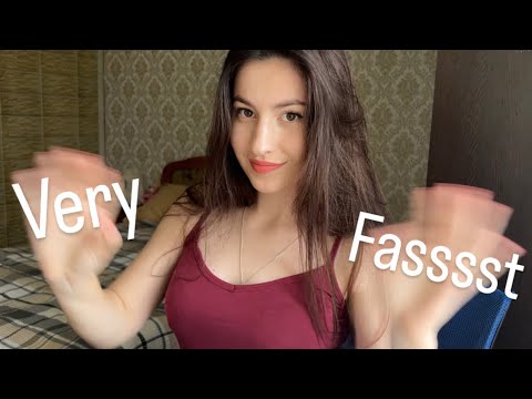 ASMR 100 FAST & AGGRESIVE🌪️ TRIGGERS IN 15 MIN 🚫( NOT FOR SENZITIVE EAR )🚫 ASMR NO TALKING 🤫
