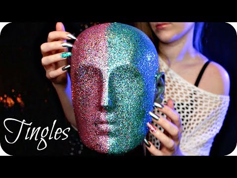 ASMR Tapping & Scratching Binaural Head Mic (NO TALKING) Strong Textured Sounds for Sleep & Tingles