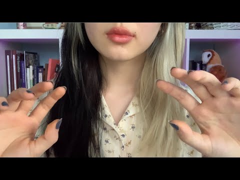 ASMR Face Adjustment (hand movements & personal attention)