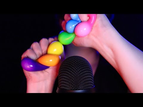 ASMR Sticky Globbles Heaven (Squishing, Mic Touching, Tapping, Etc.)