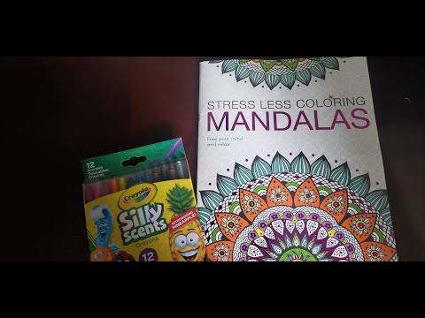 ASMR| Mandala Coloring Collab with LightInTheDarkness ASMR