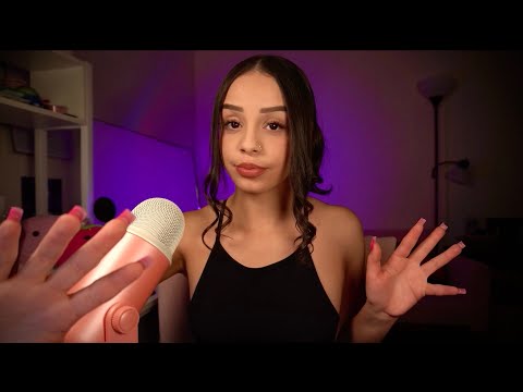 ASMR |🌀Vortex🌀 HAND Movements + MOUTH Sounds, Camera Tapping, Hand Sounds & Whisper Rambles ❄️
