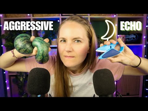 Fast & Aggressive ASMR with An Echo 🗣️