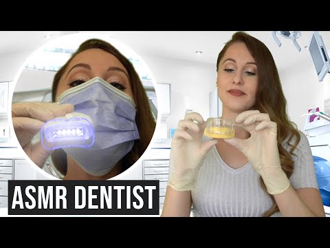 ASMR Dentist Roleplay Soft Spoken Dental Clinic (Teeth Whitening, Latex Glove Sounds)