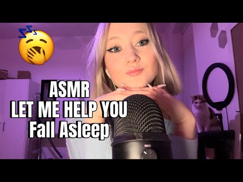 ASMR | Let me help you fall asleep 😴  [Liquid Sounds,Tapping]
