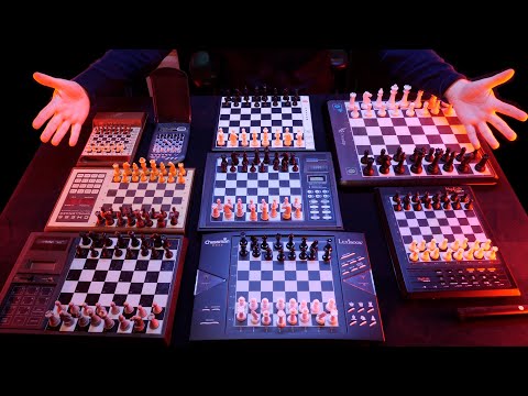 My (very relaxing) Chess Computer Collection ♔ ASMR