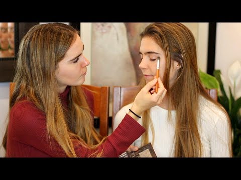 ASMR TWINS Applying Each Others Makeup + Softly Chit Chatting