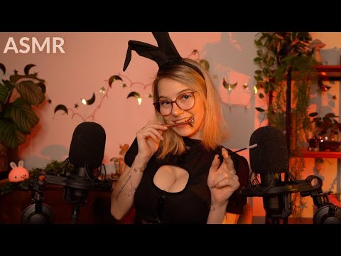 ASMR Easter Bunny Nibbling 🐰 {using different triggers}