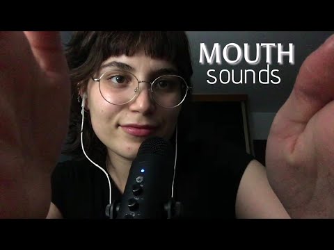 ASMR Mouth Sounds and Gentle Face Touches
