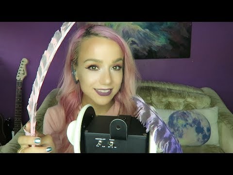ASMR Sphinx Feathers on Your Ears