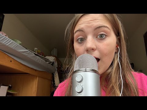 ASMR| Small Ramble and mouthsounds