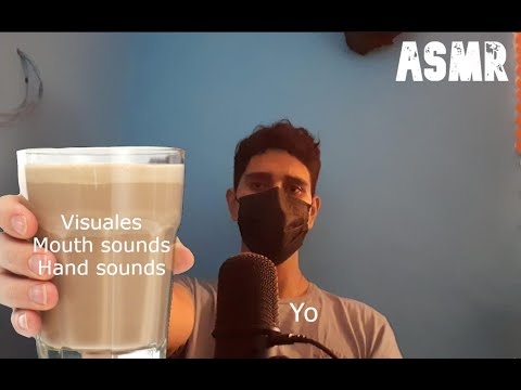 ASMR MOUTH SOUNDS + HAND SOUNDS + VISUALES (no talking)