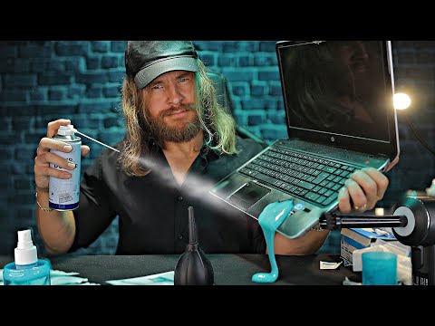 [ASMR] 📱 Rude Professional Tech Cleaning/Repair Service