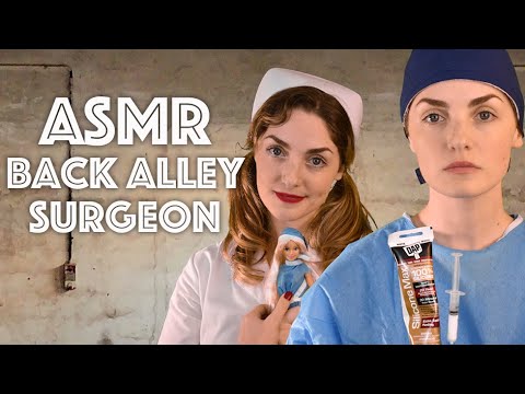 ASMR| Back Alley Plastic Surgery with Doctor V and Nurse