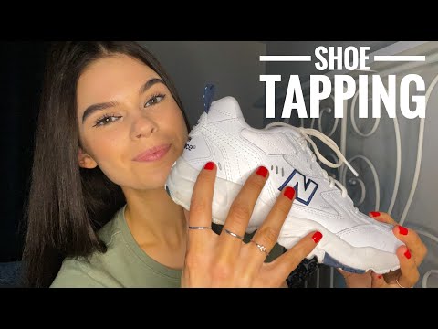 ASMR Tapping on my shoes AGAIN! 👟