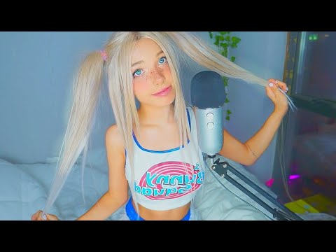 lola bunny cosplay ASMR | unpredictable | trigger words | scratching | lens tap | touch | nerdy gf