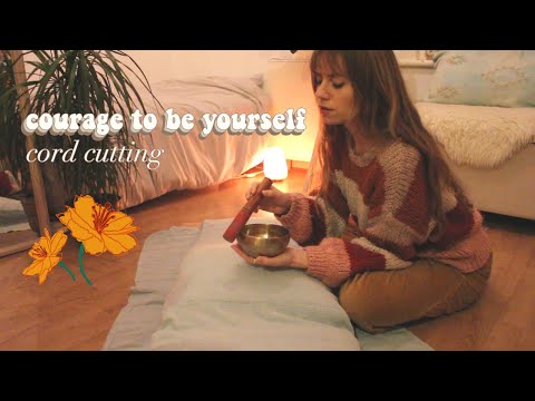 cord cutting ❀ asmr reiki healing session to clear negative energy ❀ soft spoken, hand movements