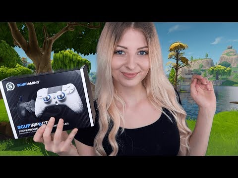[ASMR] ♡ Entspanntes SCUF UNBOXING | Fortnite Ambience
