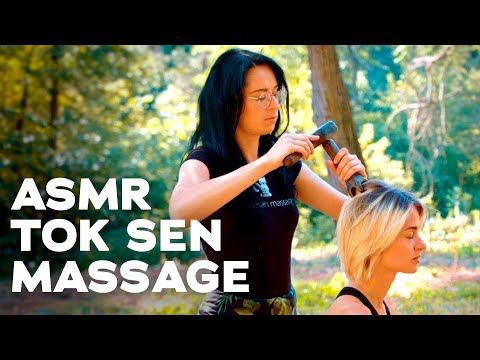 ASMR | MASSAGE | asmr Tok Sen head massage