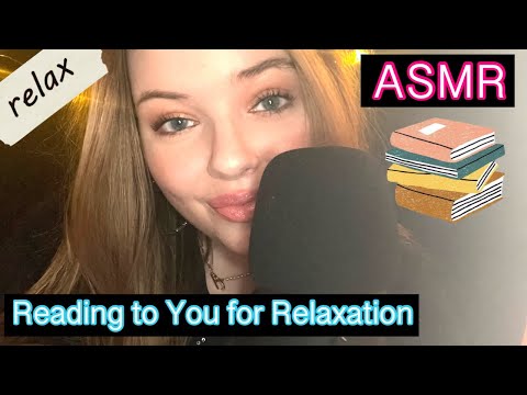 ASMR | Reading You a Story for Relaxation 💙⭐️