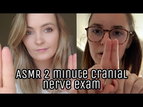 ASMR 2 Minute Cranial Nerve Exam (Collab with Katherina ASMR)
