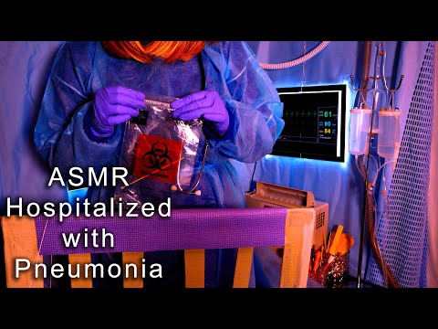 ASMR Hospital Intensive Care Pneumonia | Medical Role Play
