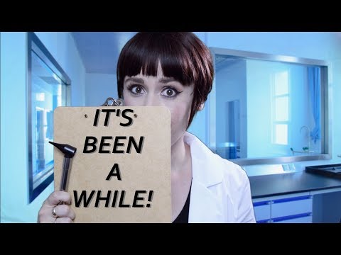 😳Nervous Medical Exam: ASMR Role Play (Binaural)👂