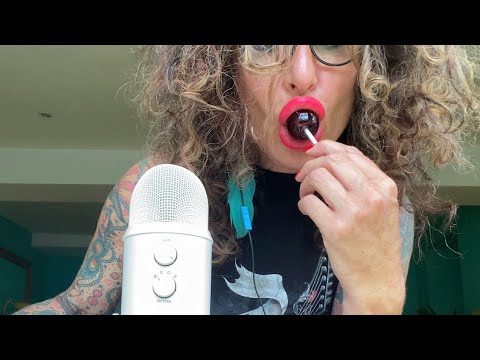 ASMR  lollipop  love  ❤️ | re-upload | channel update below