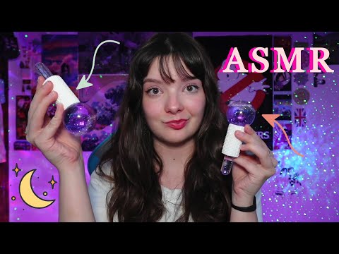 TE DUERMO CON EL MEJOR TRIGGER DEL ASMR (water sounds, mouthsounds, glasstapping)