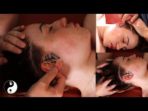 [ASMR] Scalp Massage & Ear Tracing/Massage For Maximum Relaxation & Tingles With Relaxing Music