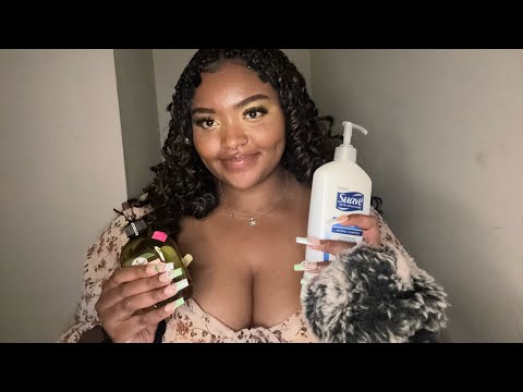 ASMR- Gf gives you a full body massage *role-play*