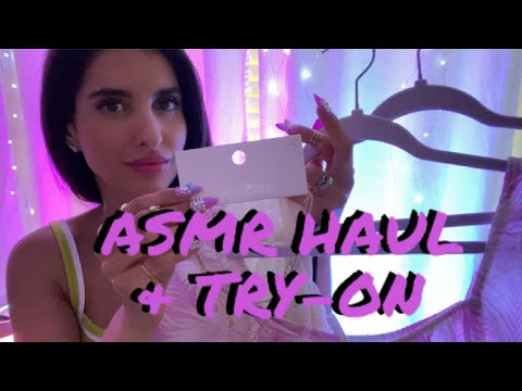 ASMR Forever 21 Jewelry Haul + Mini Try-On Haul 💎☀️🛍(Whispers, Crinkles, Jewelry, Fabric)