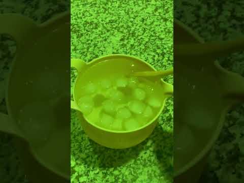 satisfying icecube soup asmr🧊🥣💤