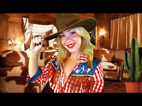 ASMR THE INAPPROPRIATE COWGIRL MASSAGE 🤠 Relaxing You After Your Rodeo