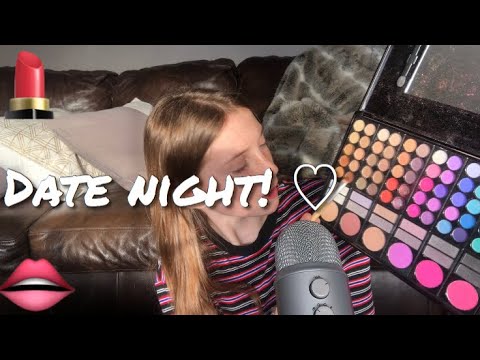 Date night! Doing your makeup role play🥰 [ASMR]