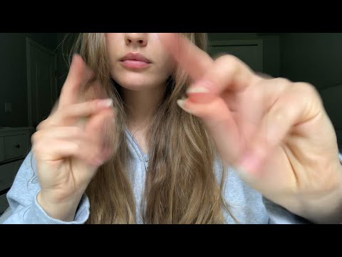 ASMR hand sounds & skin scratching with some shirt scratching, hand movements & tapping