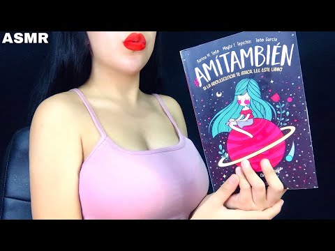 👄ASMR LECTURA INAUDIBLE- MOUTH SOUNDS👄