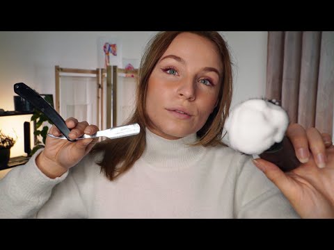 ASMR The MOST Sleep Inducing Haircut and FACIAL | Deep Focus with Personal Attention